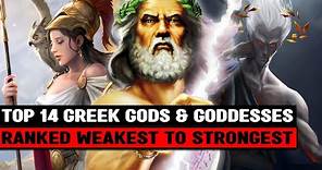 ALL 14 Greek Gods and Goddesses RANKED & EXPLAINED