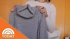 Hang Your Sweaters Without Ruining Them Using This Genius Method | TODAY