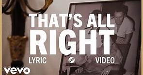 Elvis Presley - That's All Right (Lyrics)