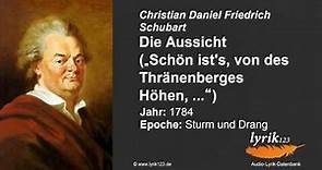 Christian Daniel Friedrich Schubart: Die Aussicht (1784)
