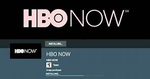 How to install HBO Now On Android TV