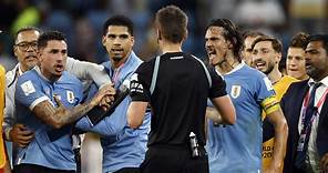 FIFA abre expediente disciplinario a cuatro jugadores de Uruguay
