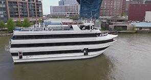 Lady Caroline arrives in Cleveland, will replace Nautica Queen as city's dining cruise ship