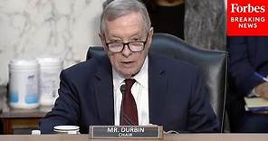 Dick Durbin Leads Senate Judiciary Committee Confirmation Hearing For Pending Judicial Nominees