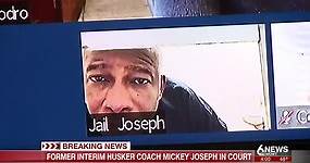 Former Huskers coach Mickey Joseph appears in court