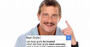 Bear Grylls Answers The Web's Most Searched Questions | WIRED