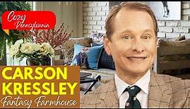 Carson Kressley | House Tour | Inside TV Star Carson Kressley's Cozy House With a Farmhouse Theme