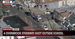 4 Overbrook High School students shot in Philadelphia