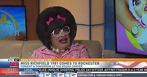 Miss Richfield 1981 on Good Day Rochester