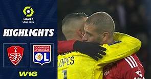 STADE BRESTOIS 29 - OLYMPIQUE LYONNAIS (2 - 4) - Highlights - (SB29 - OL) / 2022-2023