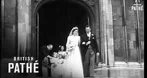 Wedding Of Daughter Of Sir Alan Lascelles, The King's Private Secretary AKA Society Wedding (1949)