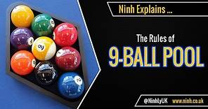 The Rules of 9 Ball Pool (Nine Ball Pool) - EXPLAINED!