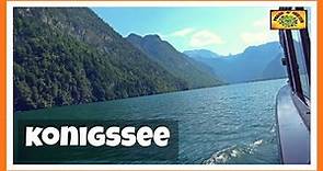 Alpes Bávaros: Lago del Rey KONIGSSEE en barco | Baviera 10# | Alemania | Deutschland HD