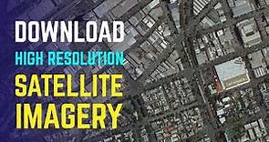 Download High-Resolution Satellite Imagery For Free Upto 15cm Using SAS Planet || #TheGISHub