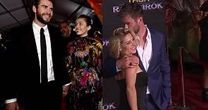 Los hermanos Hemsworth derrochan amor con sus parejas en el estreno de Thor | La Hora ¡HOLA!