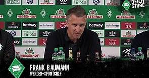 Werder-Sportchef Baumann attackiert die Stadt Bremen: „Knüppel zwischen die Beine geworfen“