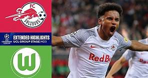 RB Salzburg vs. Wolfsburg: Extended Highlights | Group Stage - MD 3 | CBS Sports Golazo