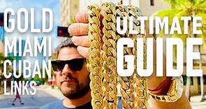 The Ultimate Guide To Cuban Link Chains! - Know The Secrets!