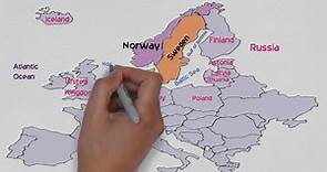 Scandinavian countries in Europe