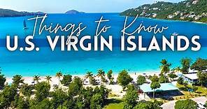 Everything You NEED TO KNOW Visiting US Virgin Islands