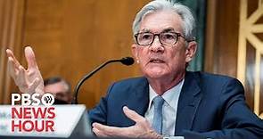 WATCH LIVE: Federal Reserve Chair Powell gives news briefing following interest rate announcement