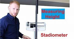 Measuring Height - Stadiometer