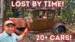 Saving DOZENS of ABANDONED Antique Cars & Trucks from the CRUSHER! (Forgotten for Decades)