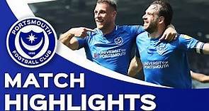 Highlights: Portsmouth 2-1 Coventry City