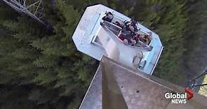 Ride the roof on the Grouse Mountain Skyride