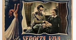 La sepolta viva (1949) di Guido Brignone, con Milly Vitale, Paul Muller, E.Maltagliati, T.Lattanzi,