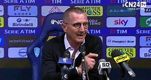 Empoli-Napoli 2-1, Aurelio Andreazzoli in conferenza stampa post-partita