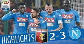 Genoa - Napoli 2-3 - Highlights - Giornata 10 - Serie A TIM 2017/18