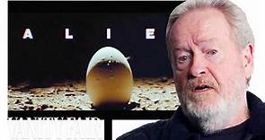 Ridley Scott Does A Complete Timeline of Ridley Scott Movies | Vanity Fair
