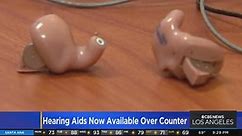 Hearing aids now available over the counter