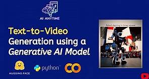 Text-to-Video Generation using a Generative AI Model