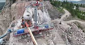 June 2023 Crazy Horse Mountain Aerial Highlites ©CHMF