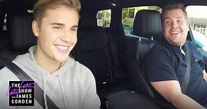Justin Bieber Carpool Karaoke