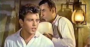 Hound Dog Man 1959 movie - Fabian + Dodie Stevens, barn dance scene