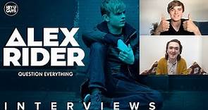 Alex Rider Season 1 Interview - Otto Farrant & Brenock O'Connor