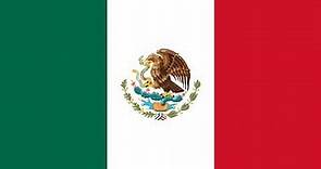 Evolución de la Bandera de Mexico - Evolution of the Flag of Mexico