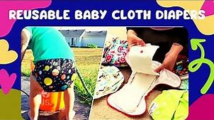 Cloth diaper for babies | Reusable cloth diapers | How to wear cloth diapers