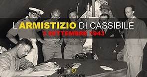 L'armistizio di Cassibile - dal 3 all' 8 settembre 1943