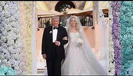 Donald Trump dances with Tiffany during her lavish Mar-a-Lago wedding