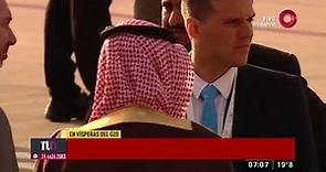 Así fue la llegada del príncipe de Arabia Saudita a nuestro país