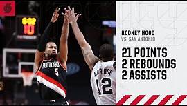 Rodney Hood (21 PTS) Highlights | Trail Blazers vs. Spurs