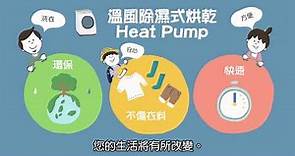 Panasonic 滾筒洗衣機-Heat Pump 溫風除濕式烘乾的秘密