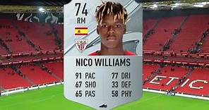 NICO WILLIAMS FIFA CARD EVOLUTION