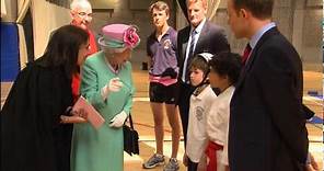 The Queen visits Westminster School