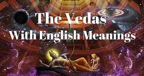 🕉️ The Holy Vedas with English Meanings | Hindu Vedas Explained in English