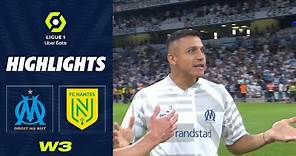 OLYMPIQUE DE MARSEILLE - FC NANTES (2 - 1) - Highlights - (OM - FCN) / 2022-2023